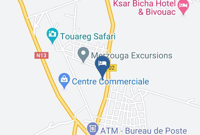 Meknes Tafilalet - Merzouga Camel Trekking Maps