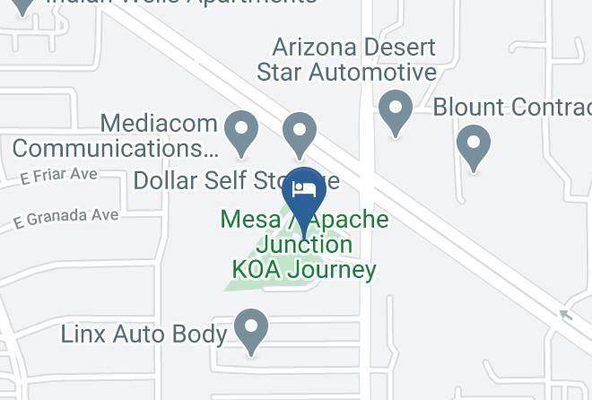 Pinal - Mesa Apache Junction Koa Journey Maps