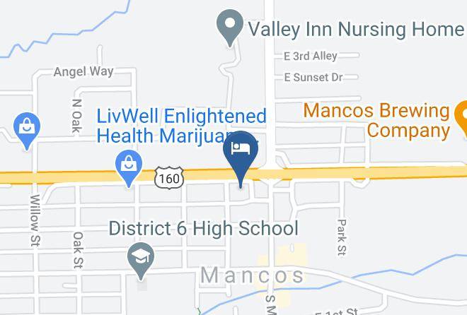 Montezuma - Mesa Verde Motel Maps