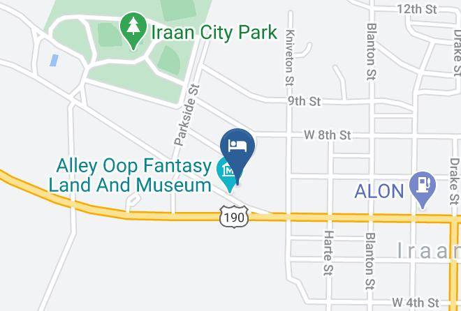 Pecos - Mesa View Inn Maps