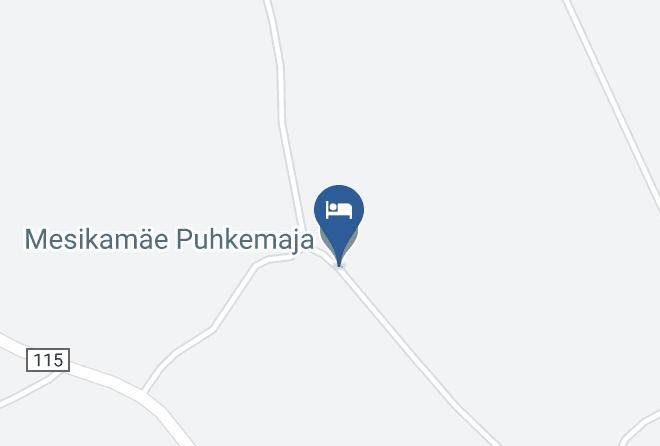 Polva Vald - Mesikamae Puhkemaja Maps