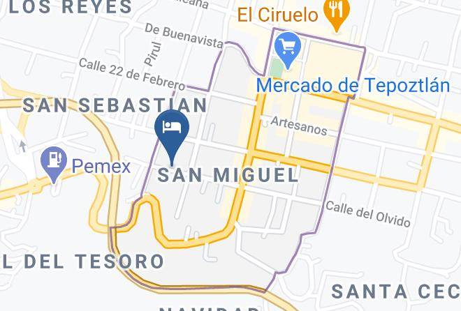 Tepoztlan - Meson Amanda Maps