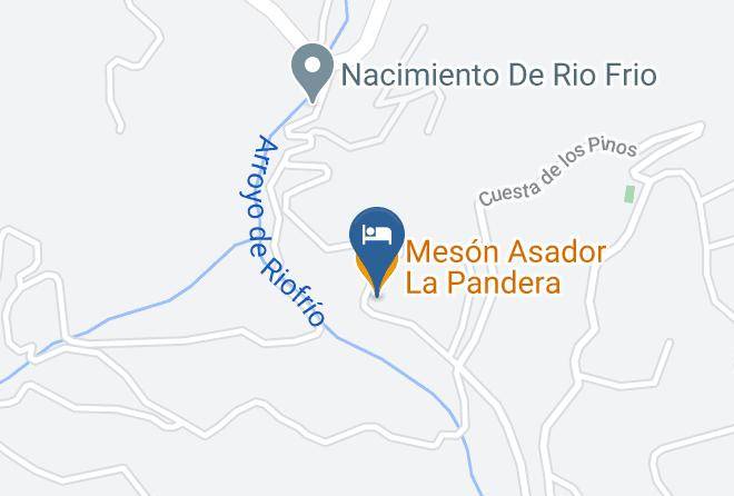 Jaen - Meson Asador La Pandera Maps