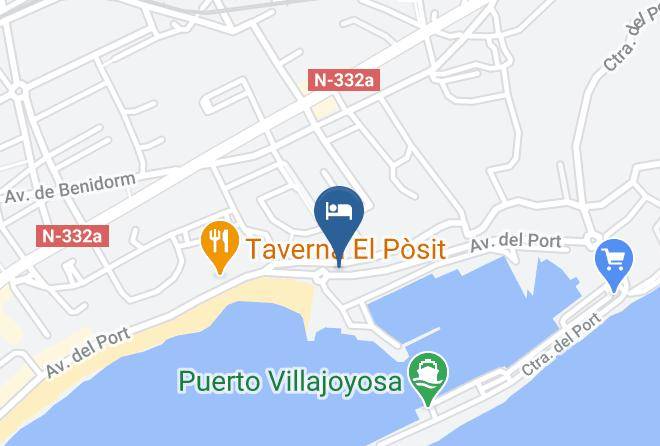 Alicante - Meson Bar Puerto Playa Maps