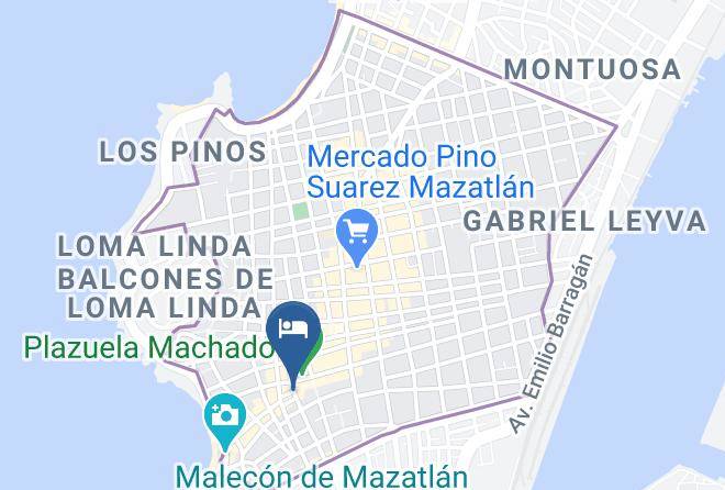 Mazatlan - Meson De Cinthya Maps
