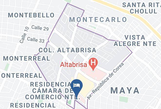 Merida - Meson De La Luna Maps