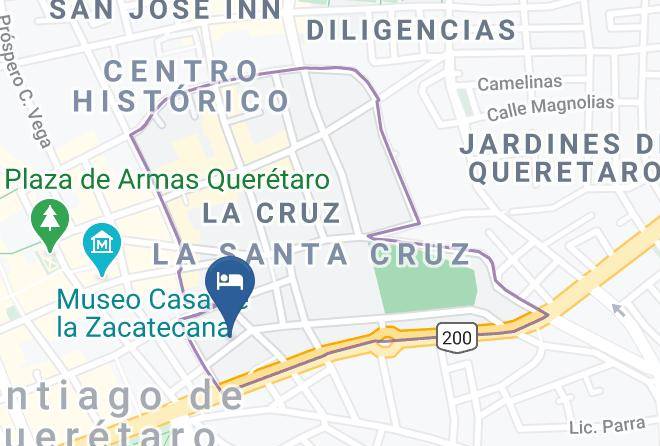 Meson De San Andres Mapa
 - Queretaro - Santiago De Queretaro