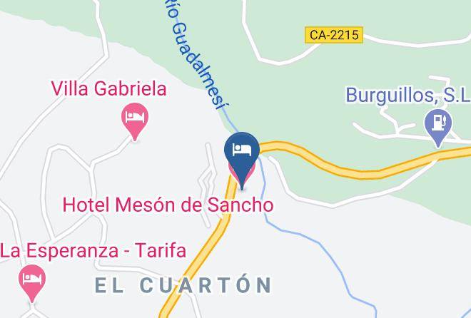 Cadiz - Hotel Meson De Sancho Maps