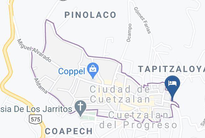 Cuetzalan Del Progreso - Meson Don Angel Maps