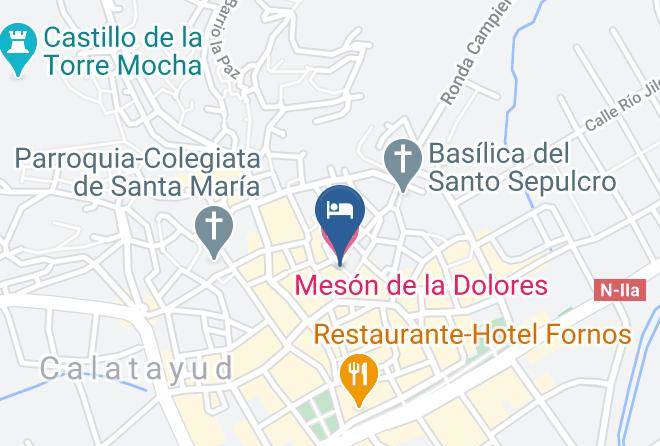 Zaragoza - Meson La Dolores Maps
