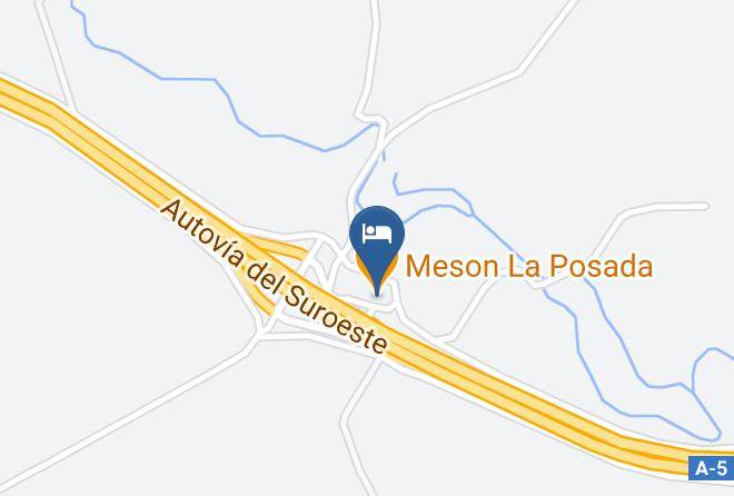 Toledo - Meson La Posada Maps