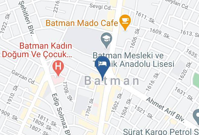 Batman Pinarbasi - Mesopotamia Hotel Batman Maps