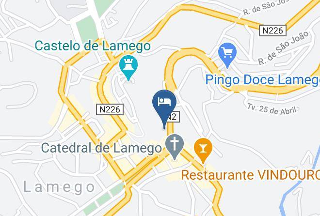 Lamego - Messe De Oficiais Maps