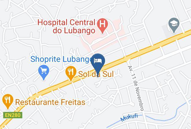 Lubango - Messe Hotel Da Huila Maps