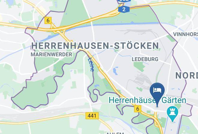 Stadt Hannover - Messe Zimmer Maps
