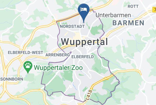 Wuppertal - Messewohnung Freudenberg Maps