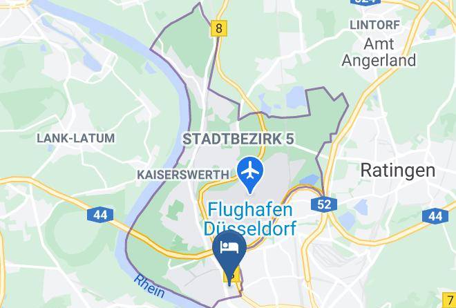 Dusseldorf - Messezimmer Dusseldorf Maps