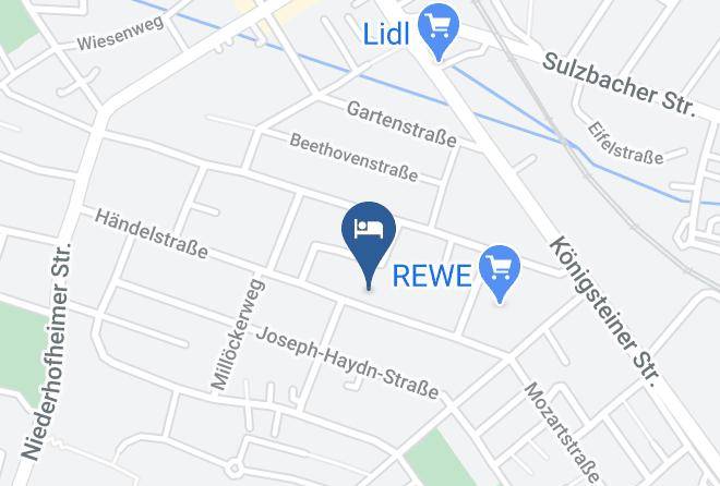 Main Taunus Kreis - Messezimmer Frankfurt Bed And Breakfast Maps