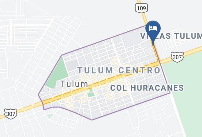 Tulum - Mestizo Gallery Boutique Hotel Maps