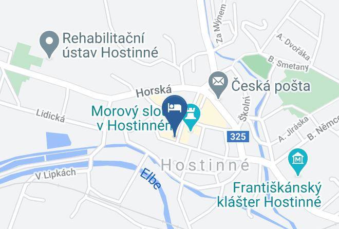 Trutnov - Mestsky Hotel A Restaurace Dorinka Maps