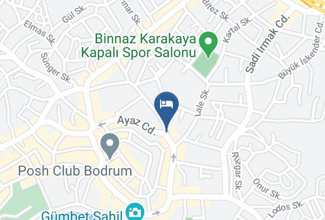 Bodrum - Mesut Butik Otel Maps