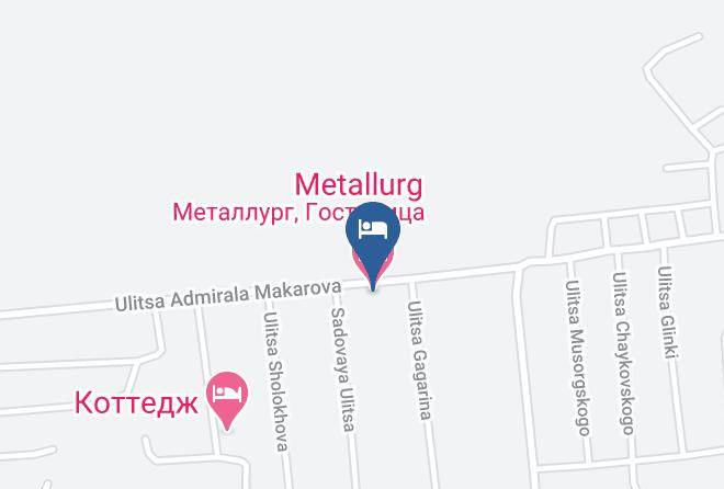 Metallurg Hotel Map