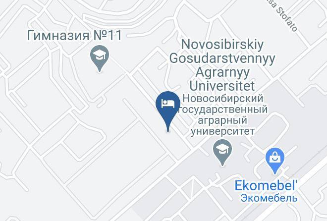 Novosibirsk - Metelitsa Restoran Maps