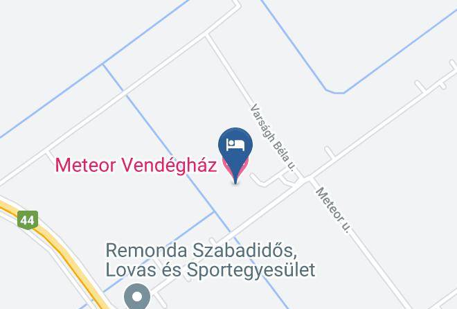 Bekescsaba - Meteor Vendeghaz Maps