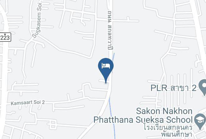 Amphoe Mueang Sakon Nakhon - Metha Palace Maps