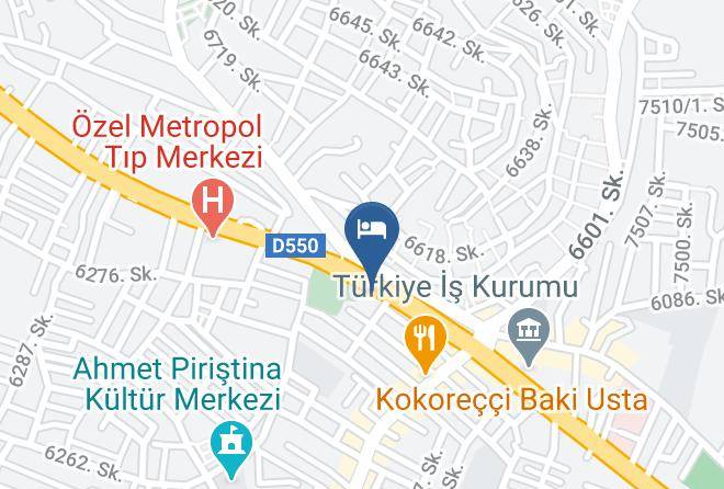 Karsiyaka - Methis Hotel Maps