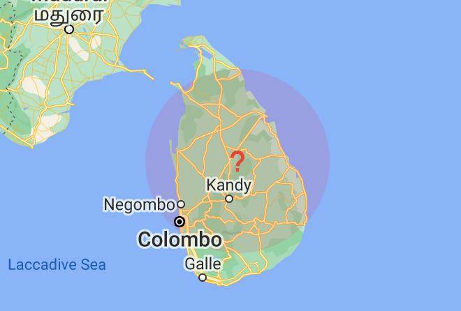 Kandy - Methsitha Rest Maps
