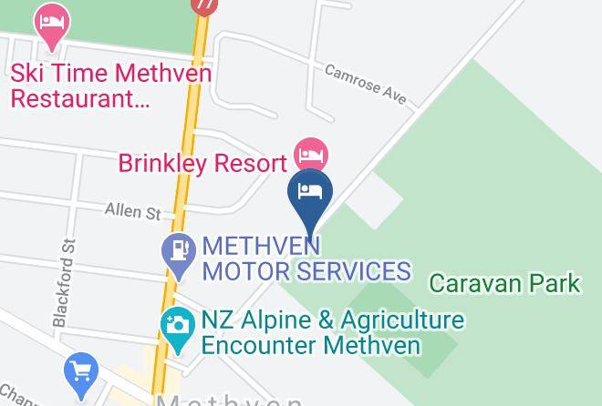 Ashburton - Methven Camping Ground Maps