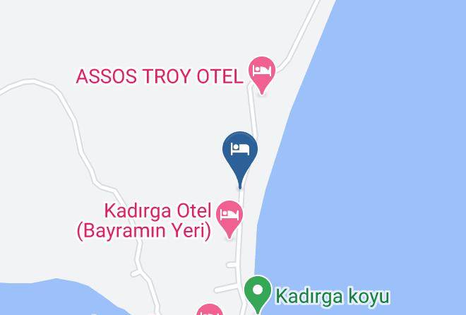 Ayvacik - Metis Bungalov & Restaurant Maps