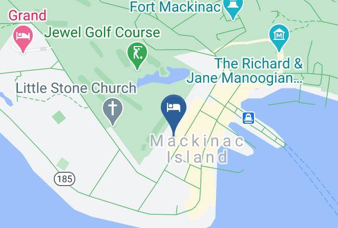 Mackinac County - Metivier Inn Maps