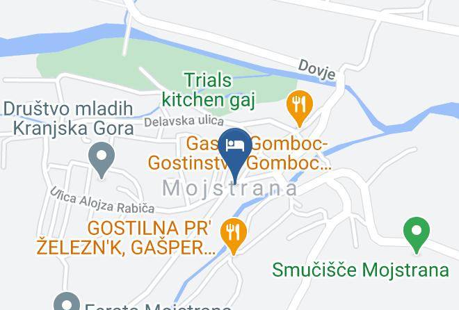 Kranjska Gora - Metka Margareta Zajsek Sobodajalka Maps