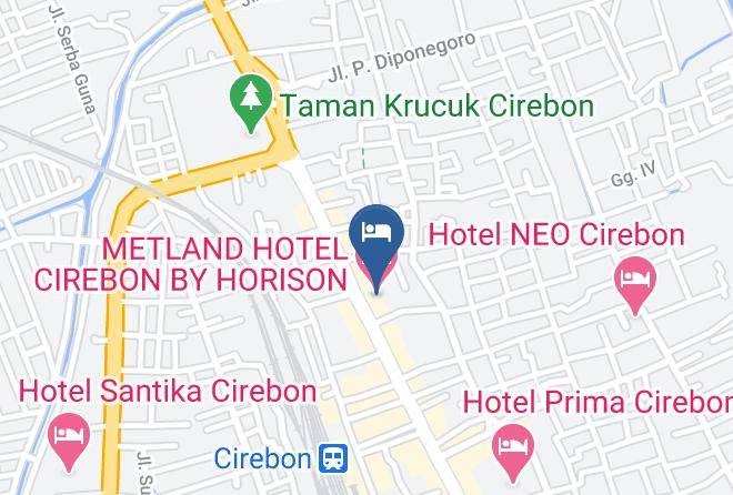 Cirebon Regency - Metland Hotel Cirebon By Horison Maps