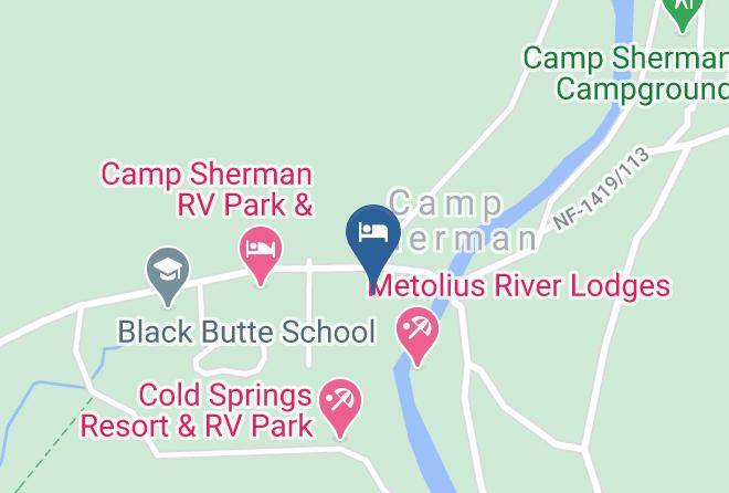 Jefferson - Metolius River Resort Maps