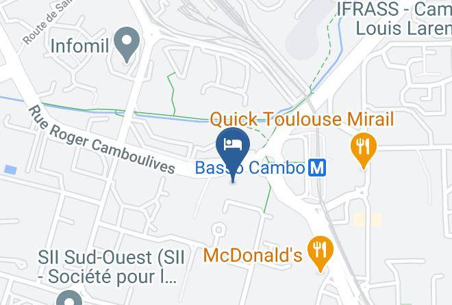 Haute Garonne - Metrhotel Basso Cambo Maps