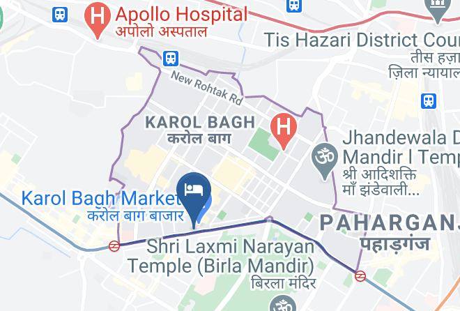 Karol Bagh - Metro Continental Maps