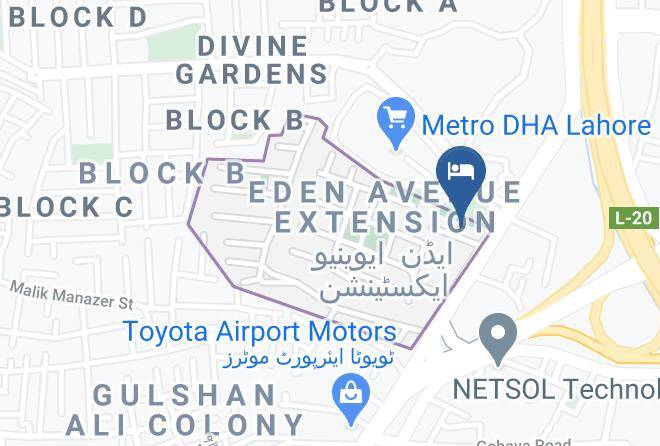 Islamabad - Metro Crown Hotel Airport Lahore Maps