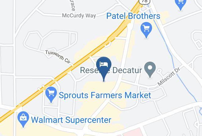Dekalb - Metro Extended Stay Decatur Maps