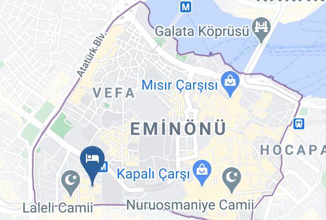 Fatih - Metro Hotel Maps