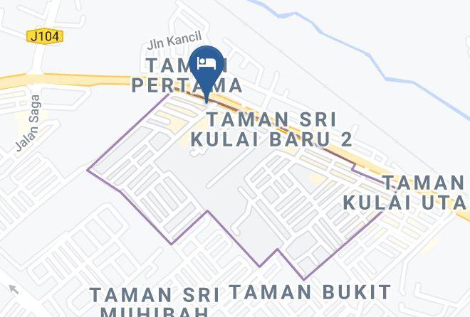Kulai Jaya - Metro Hotel Maps