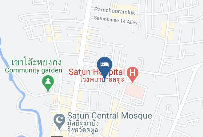 Mueang Satun District - Metro Palace Hotel Maps