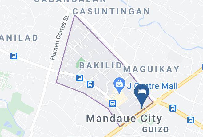Cebu - Metro Park Hotel Mandaue Maps