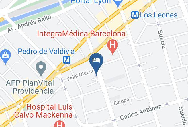 Santiago - Metro Pedro De Valdivia Maps