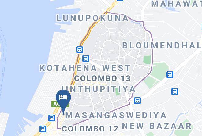 Colombo - Metro Port City Hotel Maps