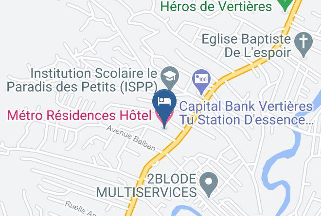 Cap Haitien - Metro Residences Hotel Maps