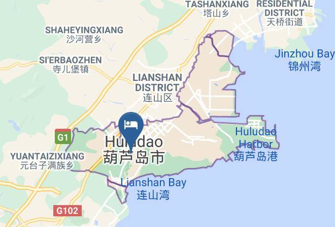 Huludao - Metropark Hotel Huludao Maps