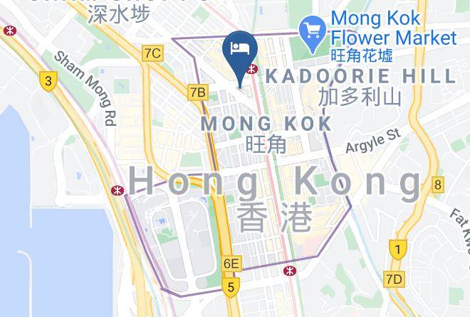 B&b Mongkok Hotel Map